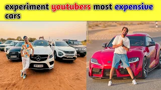 top 5 experiment youtubers most expensive cars //experiment King, crazy xyz,@MRINDIANHACKER