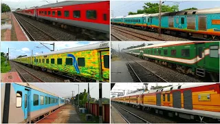 All types of LHB Coach Livery Compilation of Indian Railways [Full HD]