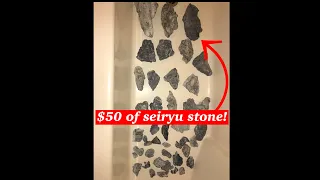 Review: $50 of seiryu stone is it worth it?! ( Pisces 17lbs seiryu stone )