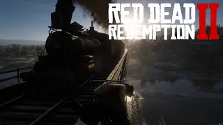 Red Dead Redemption 2 прохождение без комментариев часть 6 "Сокровище шайки Джека Холла"