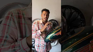 Royal Enfield painting work |forest green|HMS BULLET MAKER