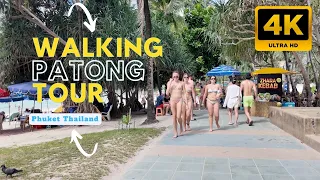 【🇹🇭 4K】Phuket 2024 Patong Beach - Walking Tour Thailand