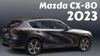 Sportier 2023 Mazda CX-80 7-Seater 🚗 Exterior Interior Changes Reviews