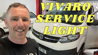 How to Reset the Service Light on a 2021 Vauxhall Vivaro -- FAST!