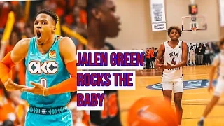 Jalen Green RISES ON DEFENDER!! Drops 32 While Rocking His Defender To Sleep