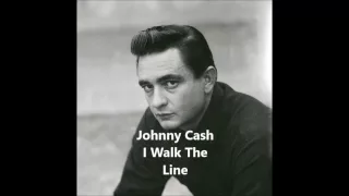 Johnny Cash - I Walk The Line lyrics