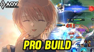 AOV : ENZO/KURAPIKA GAMEPLAY | PRO BUILD - ARENA OF VALOR LIÊNQUÂNMOBILE ROV