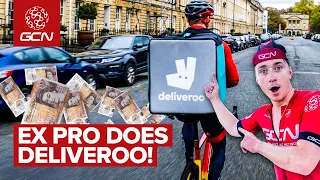 I Earned HOW Much?! Ex-Pro Cyclist Delivery Rider Challenge