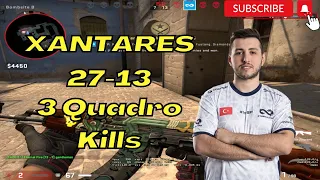 XANTARES (27-13) vs gentleman (mirage) @ Intel ESL Turkiye 2022 - CSGO POV