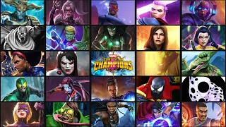 MARVEL Contest of Champions (2022): ALL ULTIMATE ATTACKS and WIN POSES