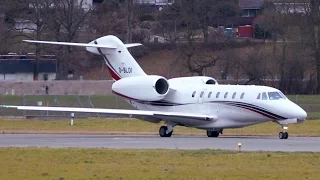 Cessna 750 Citation X Rocking Out of Bern!