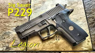 Sig Sauer P229 Legion - Top Of The Line Double Action Single Action Goodness!