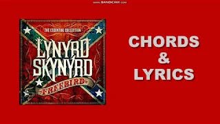 Free bird by Lynyrd Skynrd (play along chords and lyrics)
