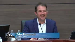 City Council meeting - March 4, 2021