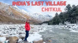 Chitkul in December ❄️