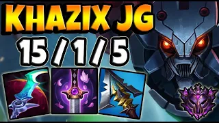 Khazix Jungle vs Hecarim [ OTP ] Lol Korea Master Patch 12.3 ✅