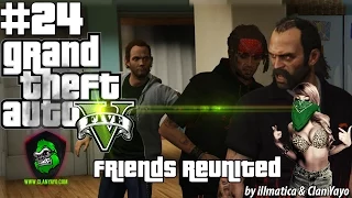 GTA 5 Next Gen Walkthrough Part 24 - Friends Reunited - Xbox One / PS4 Gameplay