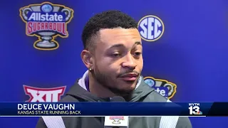 Kansas State offensive players talk about opportunity to face Alabama in Sugar Bowl