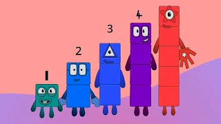 Numberblocks intro song color change effect