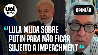 Lula muda discurso sobre Putin para evitar ficar sujeito a impeachment, analisa Wálter Maierovitch
