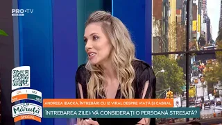 Andreea Ibacka, testul relației cu Cabral