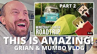 (Part 2) WATCHING Mumbo & Grian's Minecraft EARTH Roadtrip For The FIRST TIME!