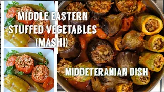 Middle Eastern stuffed vegetables|Egyptian Cosa mashi|how to make mashi/stuffed zuchinni