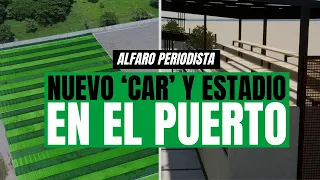 El nuevo complejo deportivo de PUNTARENAS: Con 'CAR' y ESTADIO para 9.000 aficionados