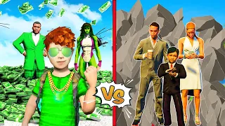 АҚША ОТБАСЫ vs ҚОЛА ОТБАСЫ ЖҰМЫС ЖАСАДЫ (GTA V)