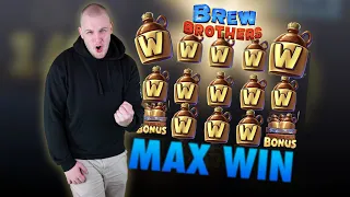 INSANE MAX WIN ON BREW BROTHERS WITH CASINODADDY 🍻
