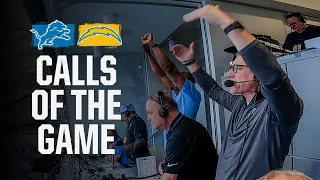 Calls of the Game | Lions at Chargers 2023 Week 10