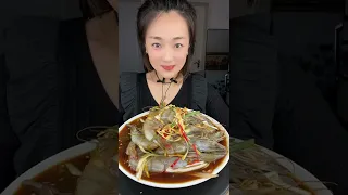 THÁNH ĂN TÔM SỐNG | ASMR MUKBANG フードシェアリングブラックタイガーエビ 음식 공유 블랙 타이거 새우 Black Tiger Garnelen กินกุ้งดิบ