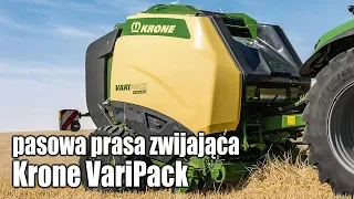 Krone VariPack – pasowa prasa zwijająca