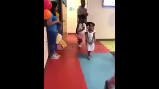 BAD KID CURSING OUT TEACHER AT GRADUATION WSHH