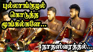 புல்லாங்குழல் கொடுத்த‌ மூங்கில்களே | pullanguzhal kodutha | Siththarth & Pirathith nadhaswaram