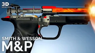 3D Animation: How a Pistol works (Smith & Wesson M&P)