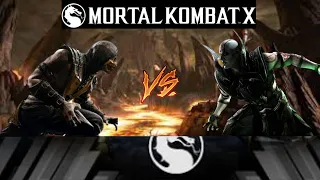 Mortal kombat X Hanzo Hasashi Vs Quan Chi (Very hard)