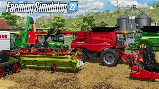 FIRST GIANT Harvest on Farming Simulator 22