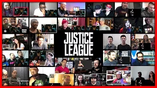 JUSTICE LEAGUE Official Heroes Trailer Reaction Mashup (40 Reactions)