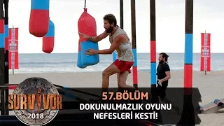 Dokunulmazlık için nefes kesen mücadele | 57. Bölüm | Survivor 2018