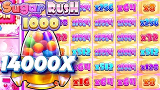 HE HIT HIS DREAM WIN ON SUGAR RUSH 1000! (14000X)