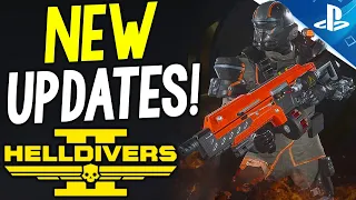 NEW Helldivers 2 Updates!