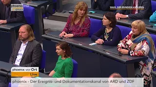 Bildung der Regierung und Wahl der Bundeskanzlerin am 14.03.18