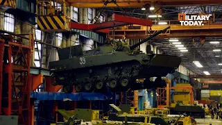 Terrifying !! Russian Infantry Fighting Vehicles BMP-3 Factory Shocked The World