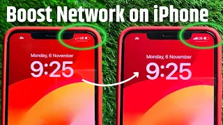 iPhone Low Network Problem | How To Boost Network Signal On iPhone | How To Fix Low Signal On iPhone