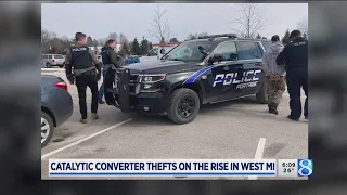 Catalytic converter thefts on the rise in West Michigan