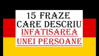 Invata Germana | 15 FRAZEEXPRESII care descriu INFATISAREA UNEI PERSOANE