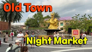 【🇹🇭 4K】Night Market Old Town Walking in Phuket 2023