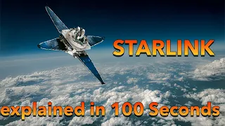 Starlink explained in 100 seconds - Elon Musk's SpaceX project 🛰️