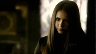 Elena helps Damon get dressed (1x15)